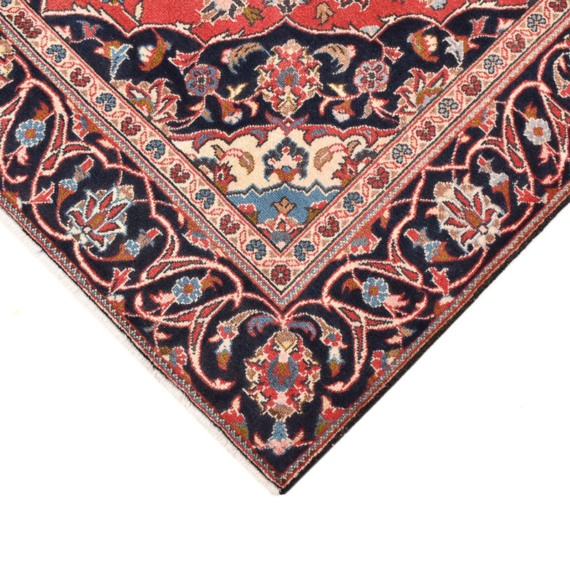 Persisk tæppe - Keshan - 253 x 134 cm - lysrød