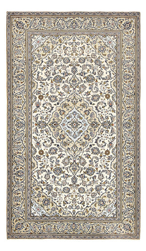 Persisk tæppe - Keshan - 254 x 145 cm - sand