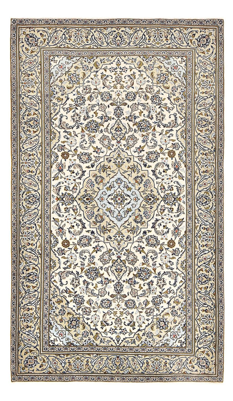 Persisk tæppe - Keshan - 254 x 145 cm - sand
