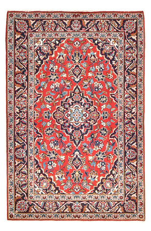 Persisk tæppe - Keshan - 152 x 102 cm - rød