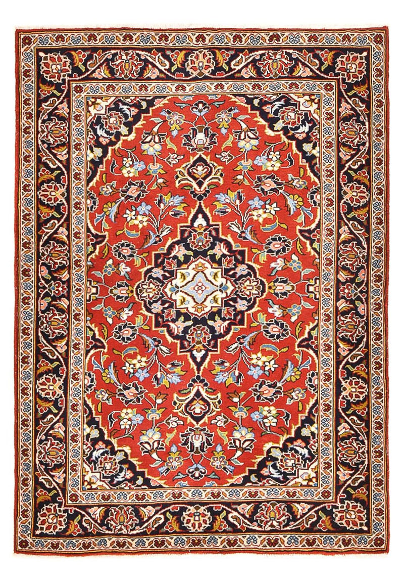 Persisk tæppe - Keshan - 148 x 105 cm - rød