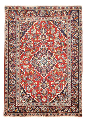 Persisk tæppe - Keshan - 140 x 97 cm - rød