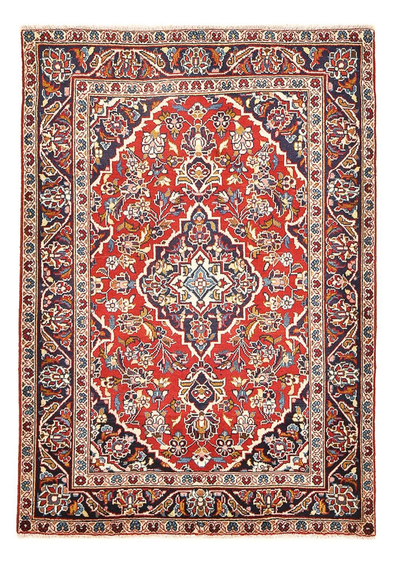 Persisk tæppe - Keshan - 140 x 97 cm - rød