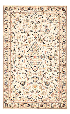 Persisk tæppe - Keshan - 145 x 92 cm - beige