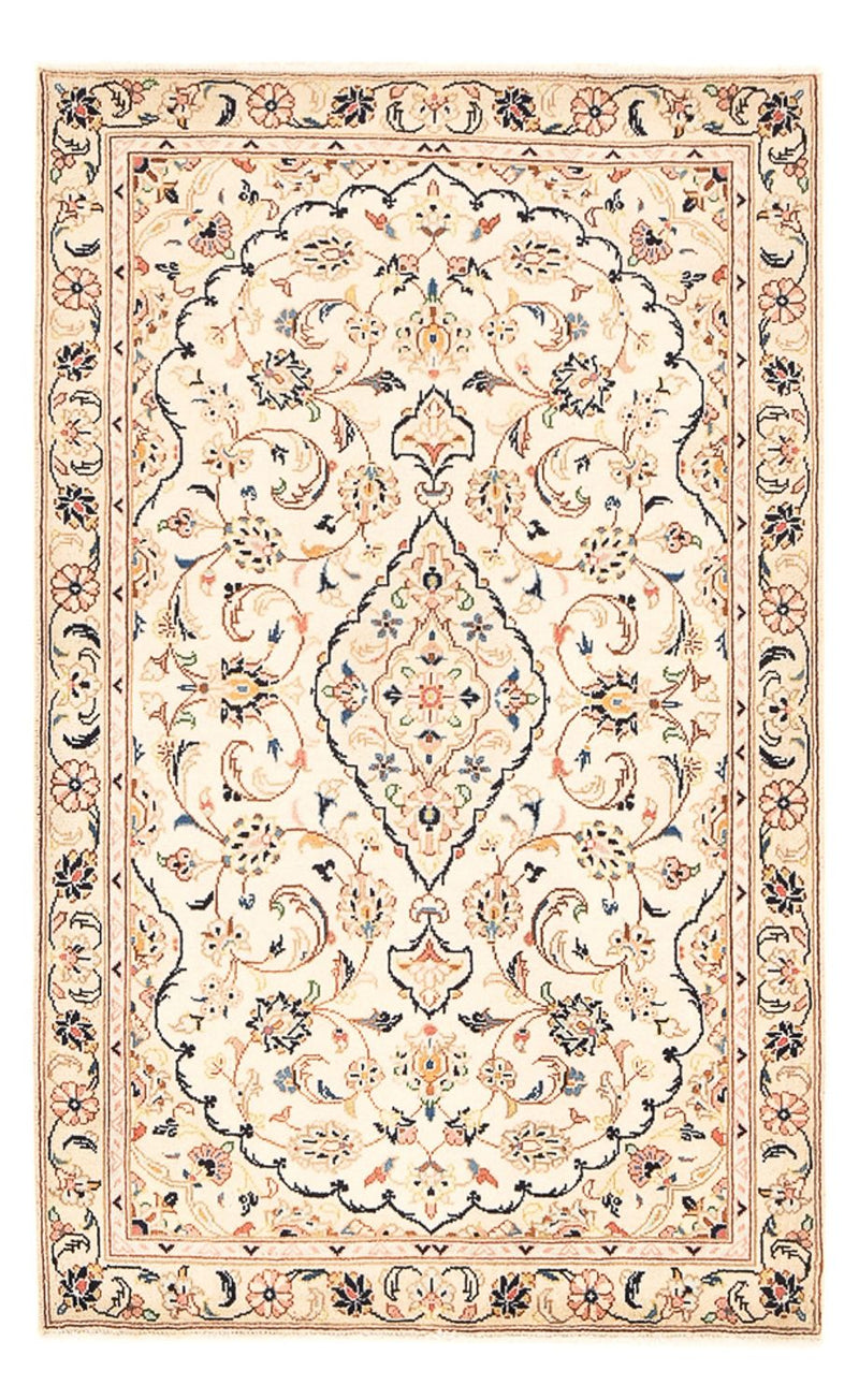 Persisk tæppe - Keshan - 145 x 92 cm - beige