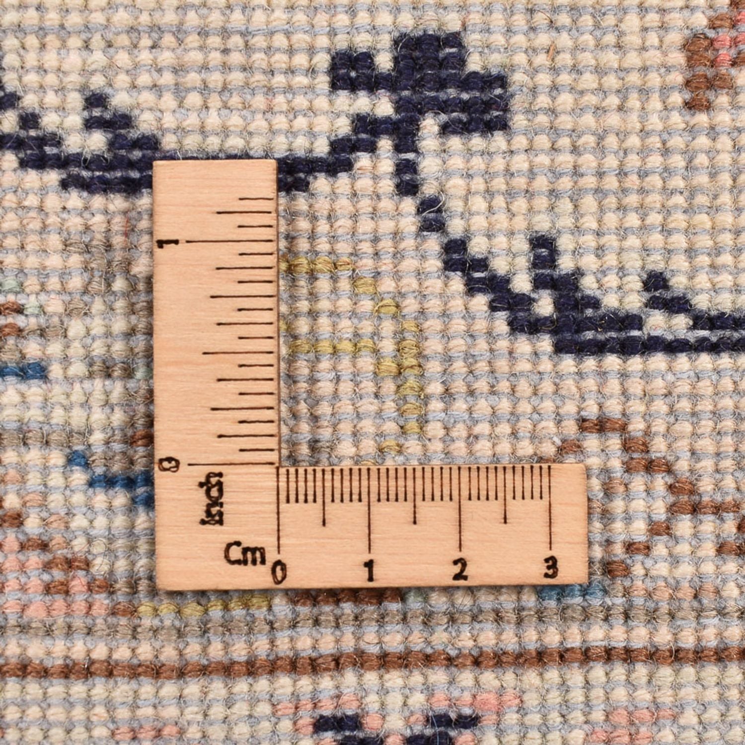 Persisk tæppe - Keshan - 145 x 92 cm - beige