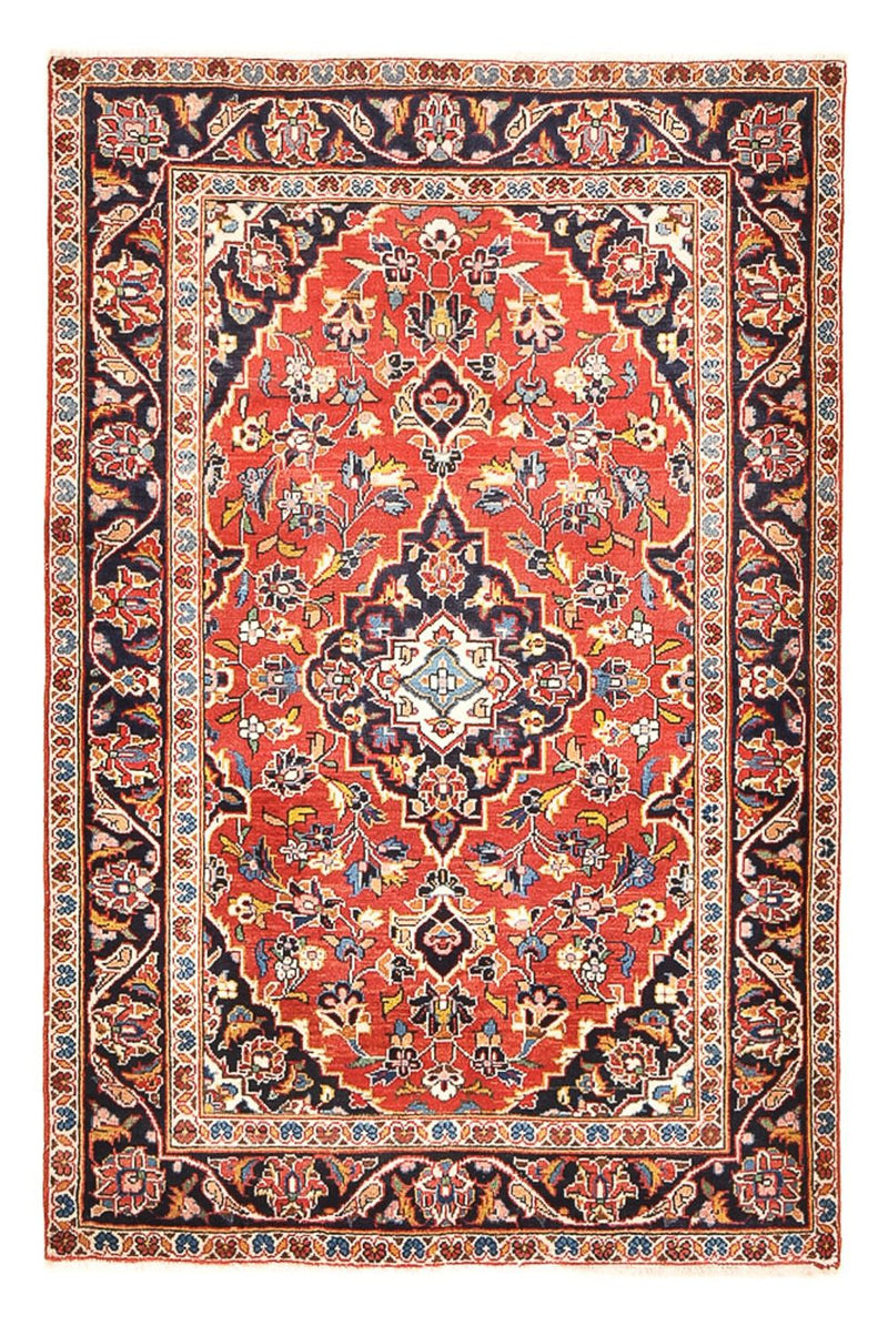 Persisk tæppe - Keshan - 147 x 97 cm - rød