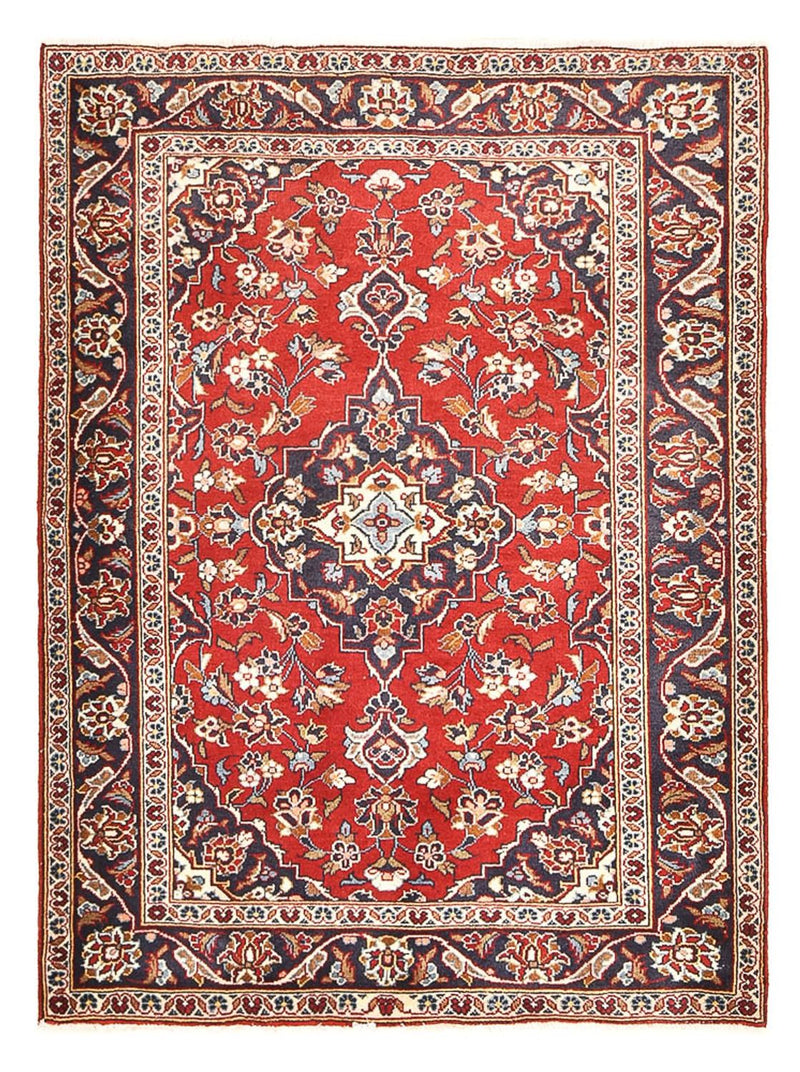 Persisk tæppe - Keshan - 137 x 103 cm - rød