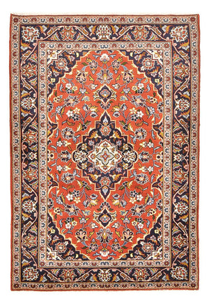 Persisk tæppe - Keshan - 148 x 103 cm - terrakotta