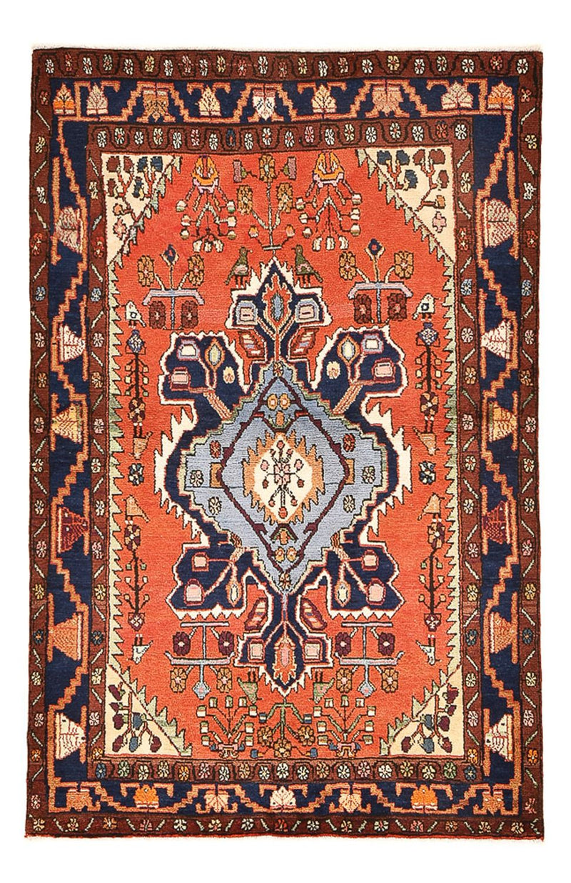 Persisk tæppe - Nomadisk - 207 x 136 cm - rød