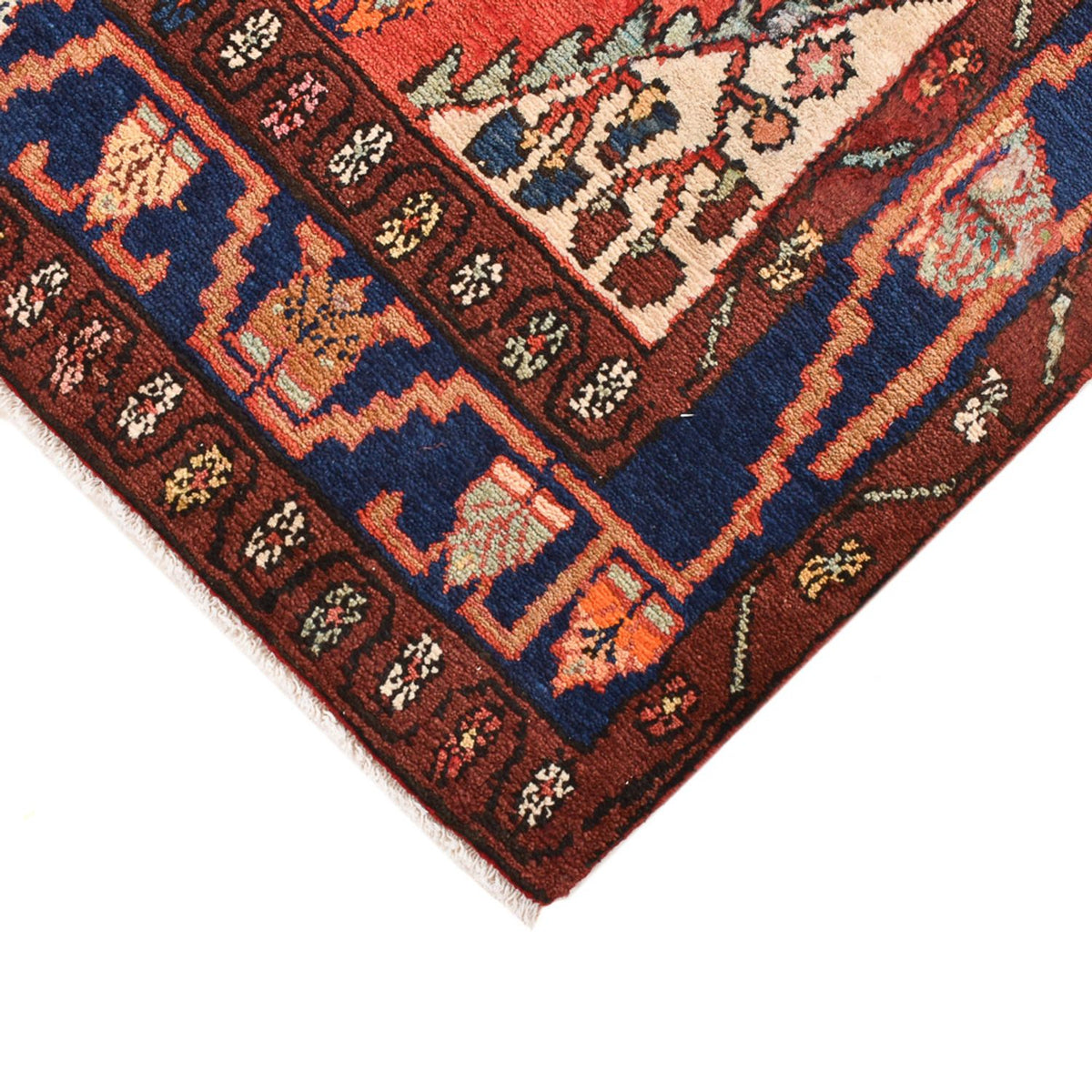 Persisk tæppe - Nomadisk - 207 x 136 cm - rød