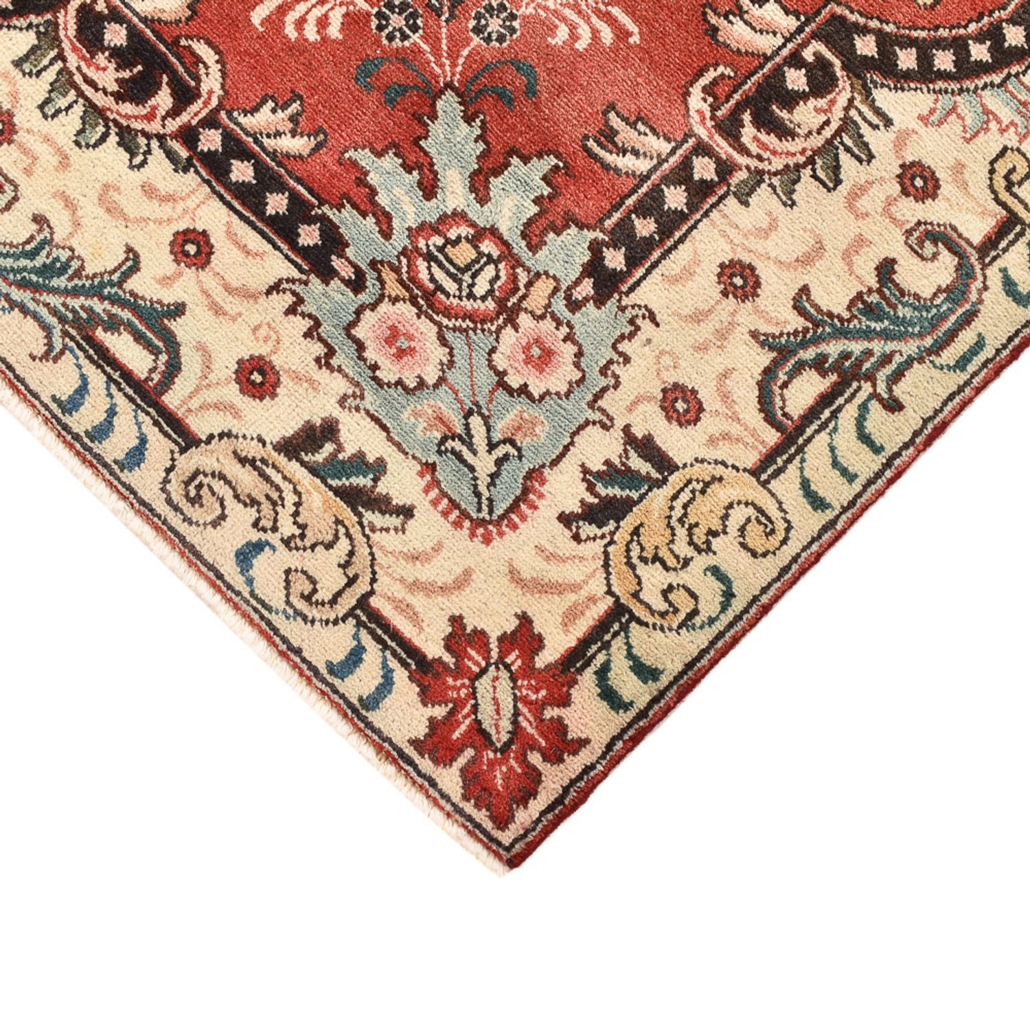 Persisk tæppe - Tabriz - 183 x 134 cm - rød