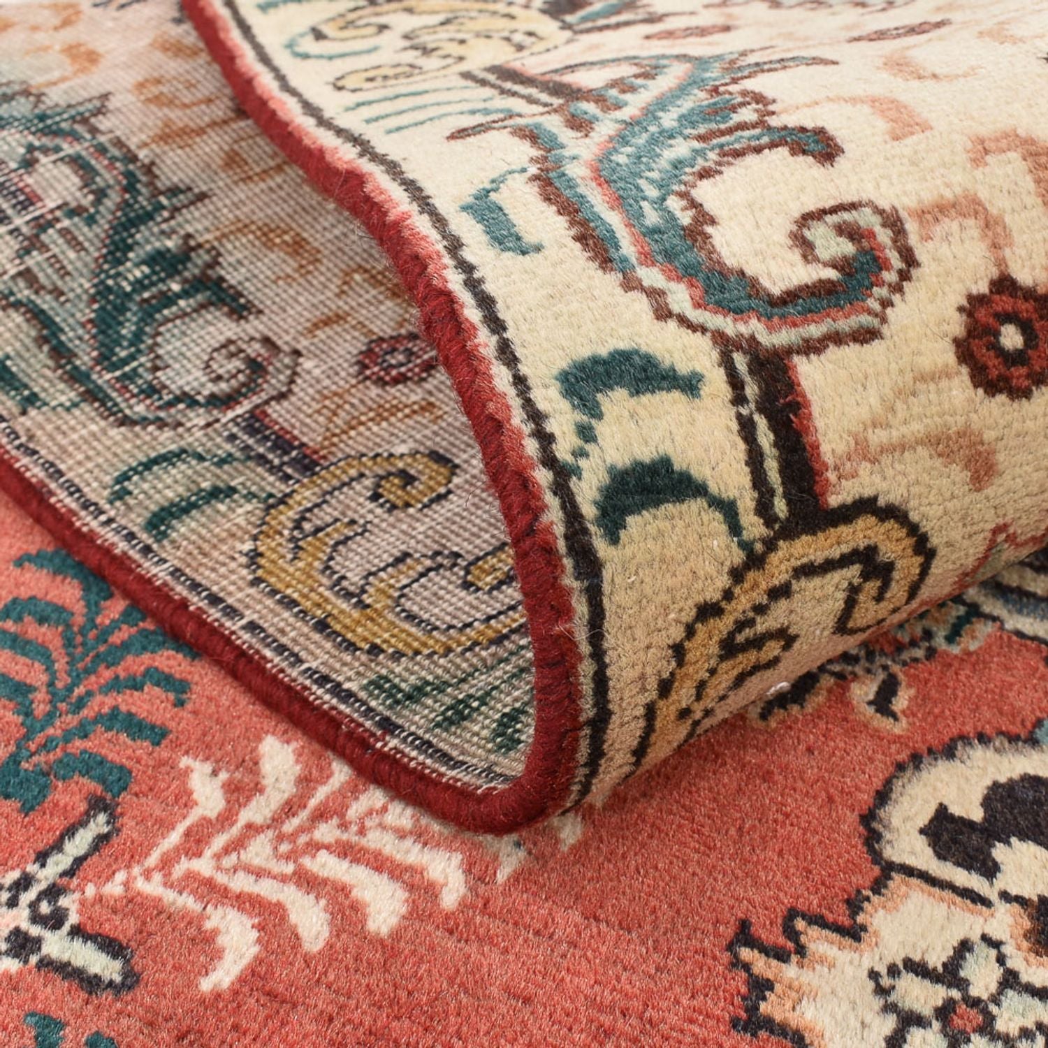 Persisk tæppe - Tabriz - 183 x 134 cm - rød