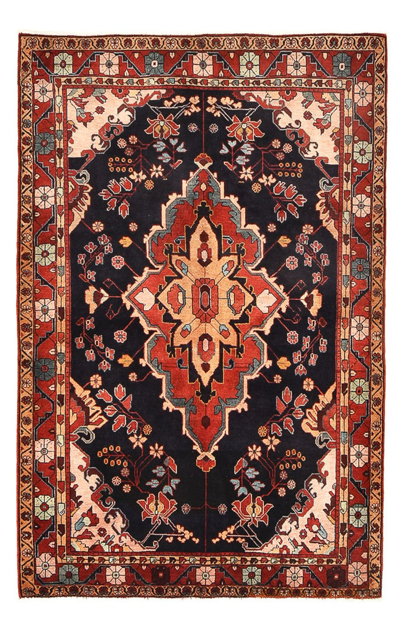 Persisk tæppe - Nomadisk - 228 x 145 cm - mørkeblå
