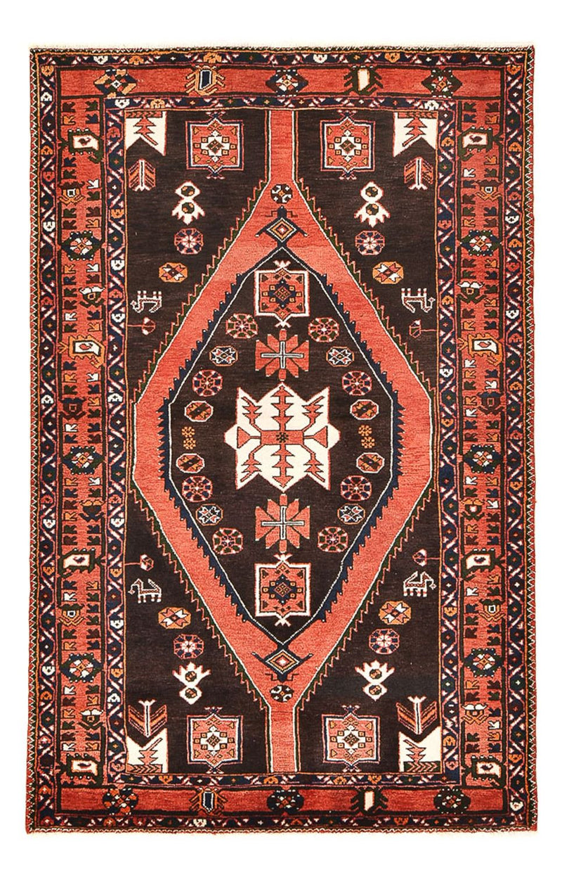 Persisk tæppe - Nomadisk - 210 x 138 cm - flerfarvet