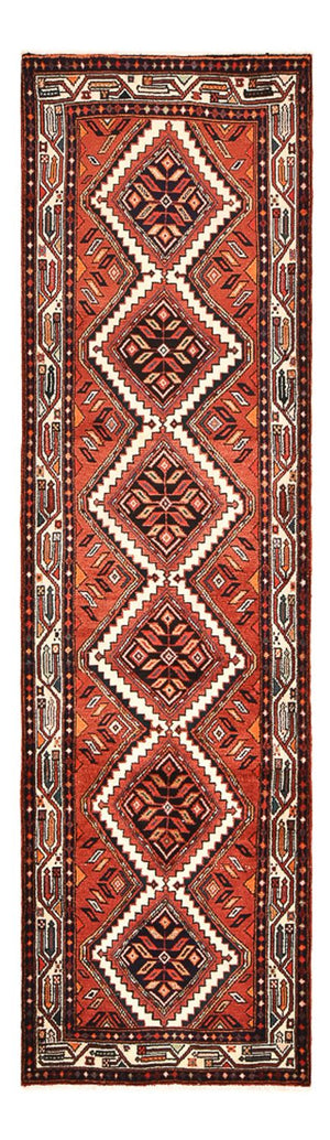 Løber Persisk tæppe - Nomadisk - 315 x 87 cm - rød