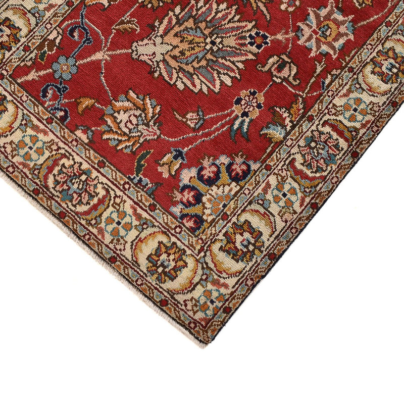 Løber Persisk tæppe - Tabriz - 398 x 72 cm - rød