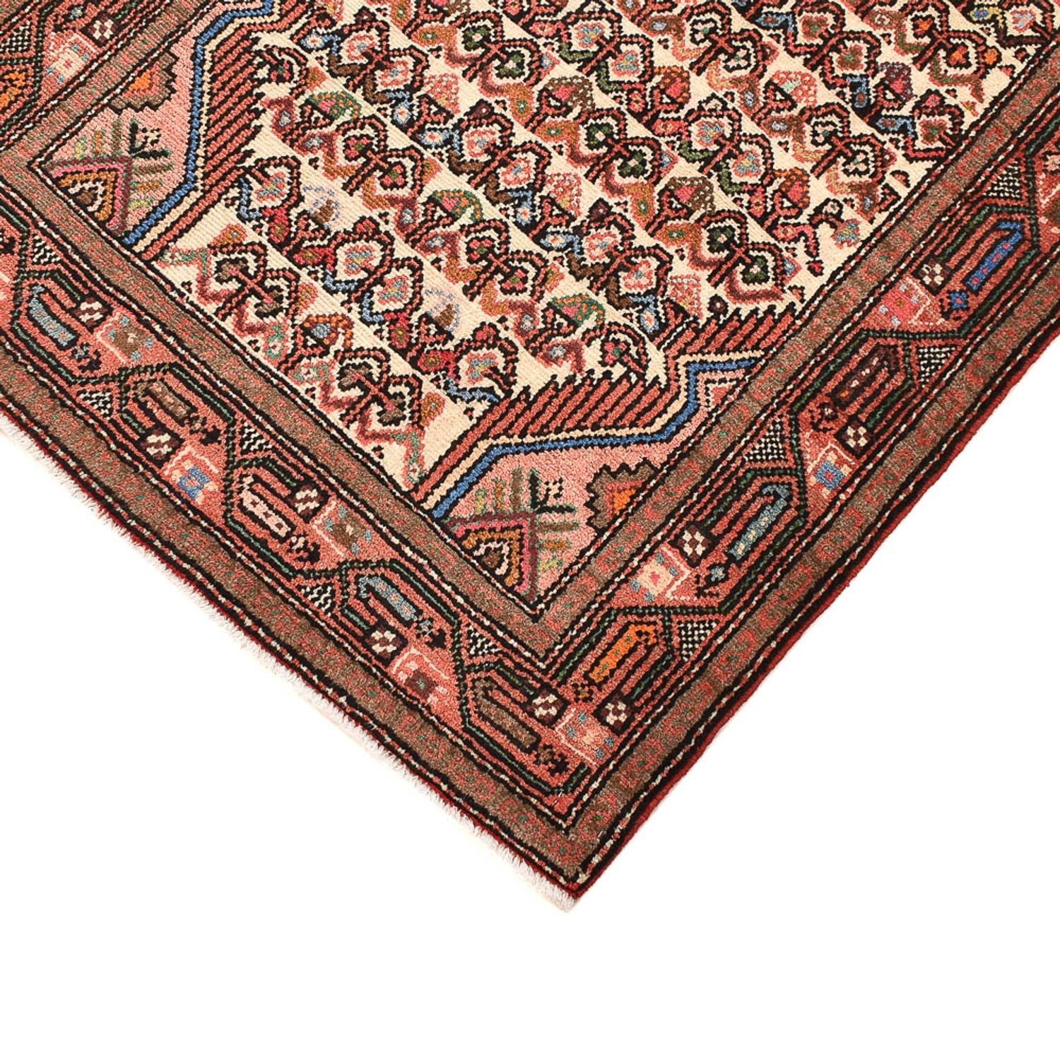 Løber Persisk tæppe - Nomadisk - 215 x 85 cm - beige