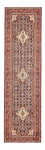 Løber Persisk tæppe - Nomadisk - 412 x 114 cm - mørkerød