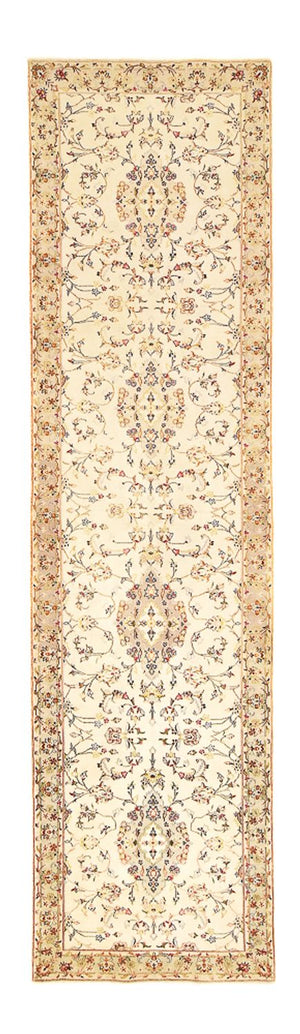 Løber Persisk tæppe - Keshan - 385 x 98 cm - beige
