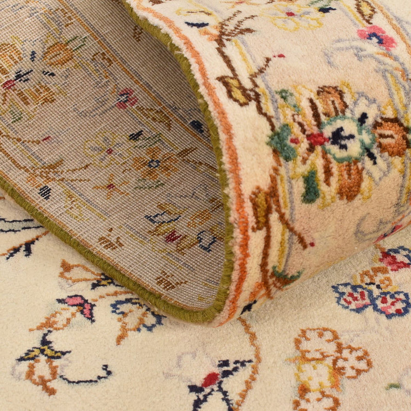Løber Persisk tæppe - Keshan - 385 x 98 cm - beige