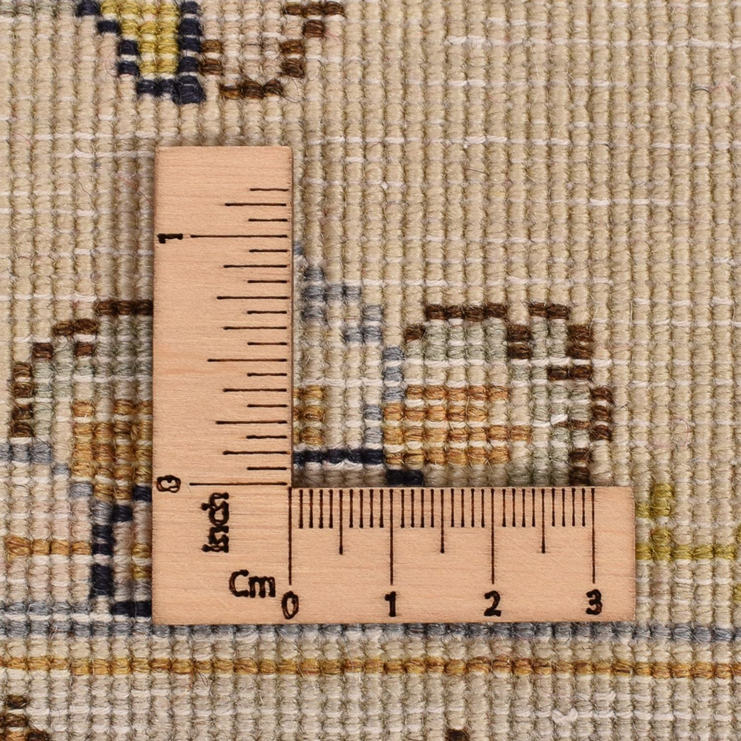 Løber Persisk tæppe - Keshan - 385 x 98 cm - beige