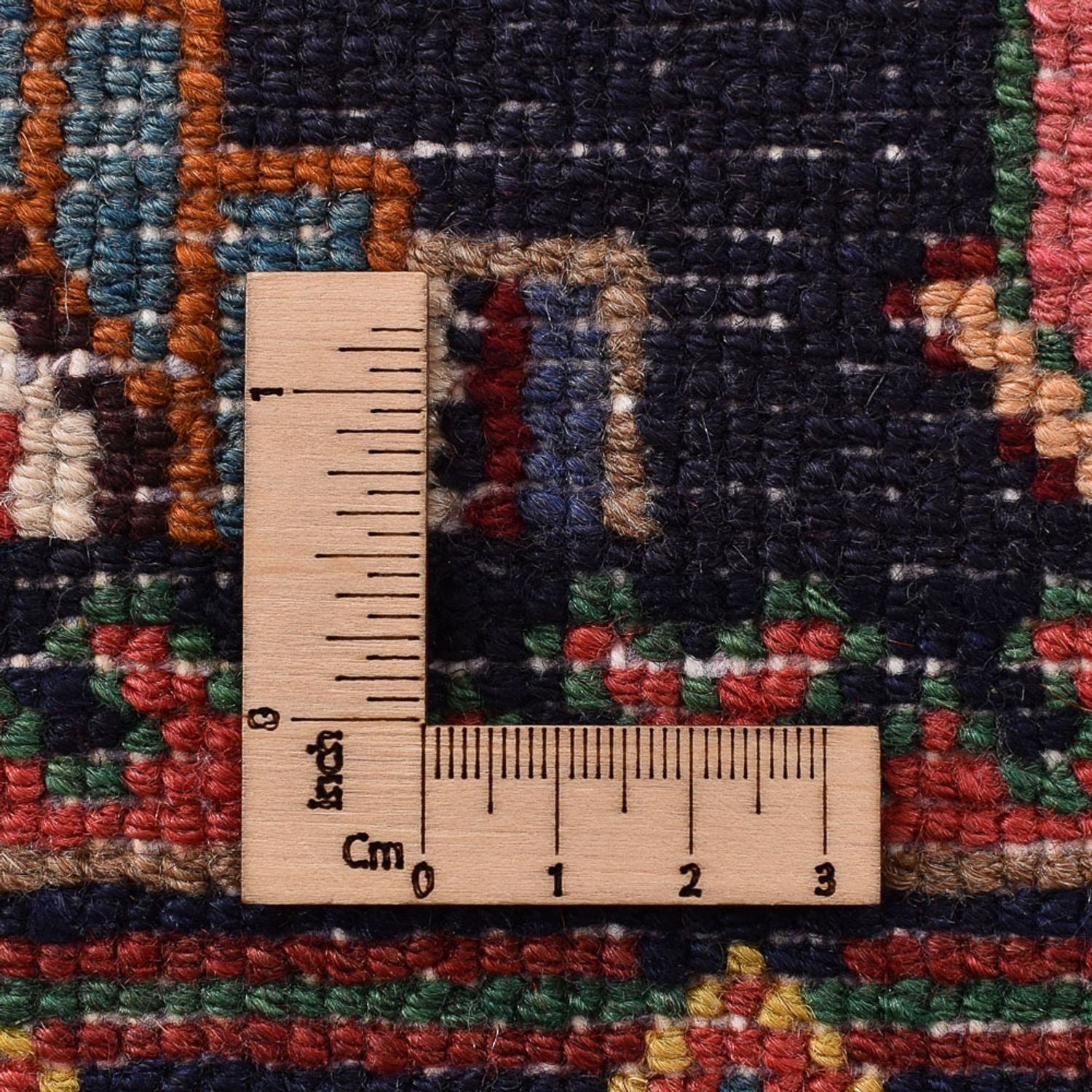 Løber Persisk tæppe - Nomadisk - 300 x 107 cm - mørkeblå