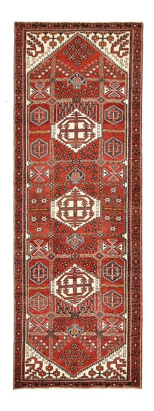 Løber Persisk tæppe - Nomadisk - 297 x 103 cm - rød