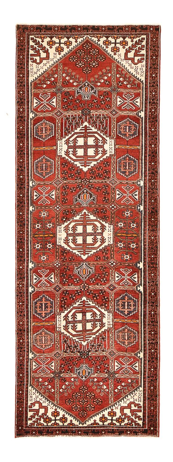 Løber Persisk tæppe - Nomadisk - 297 x 103 cm - rød
