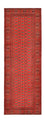 Løber Turkaman-tæppe - 273 x 98 cm - rød