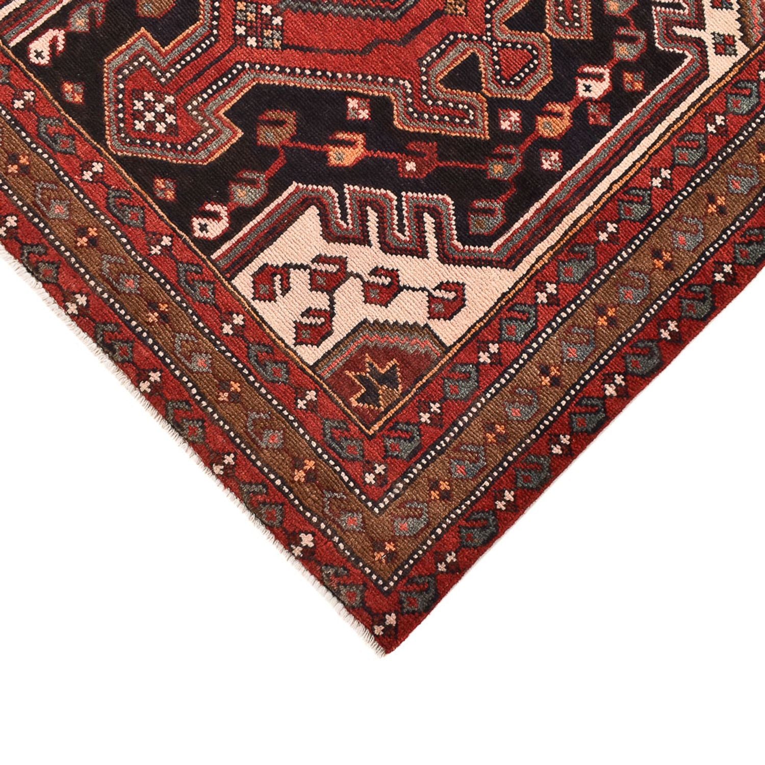 Løber Persisk tæppe - Nomadisk - 283 x 104 cm - rød