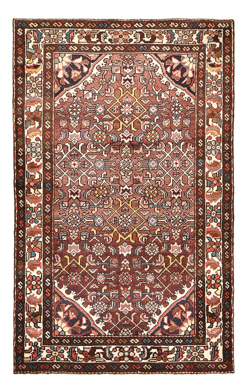 Persisk tæppe - Nomadisk - 143 x 87 cm - lysrød