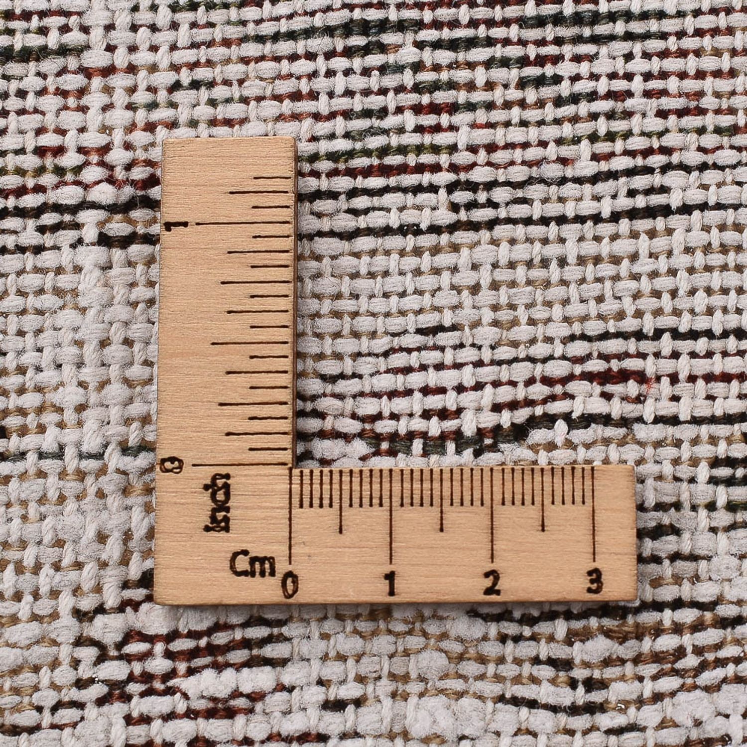Vintage tæppe - 202 x 150 cm - mørk beige