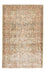 Vintage tæppe - 200 x 130 cm - mørk beige