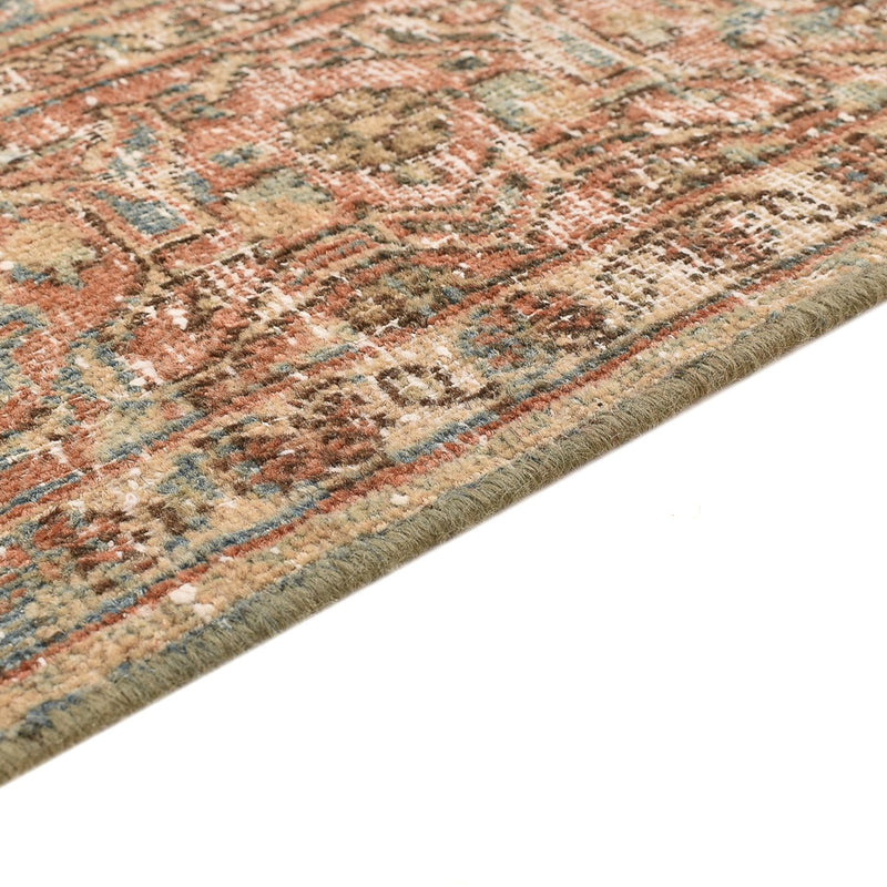 Vintage tæppe - 200 x 130 cm - mørk beige