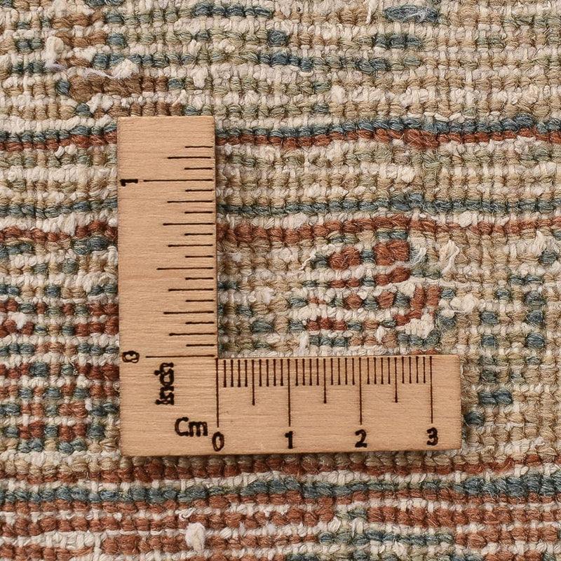 Vintage tæppe - 200 x 130 cm - mørk beige