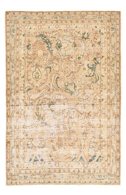 Vintage tæppe - 207 x 132 cm - beige