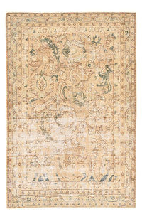 Vintage tæppe - 207 x 132 cm - beige