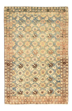 Vintage tæppe - 146 x 95 cm - karamel