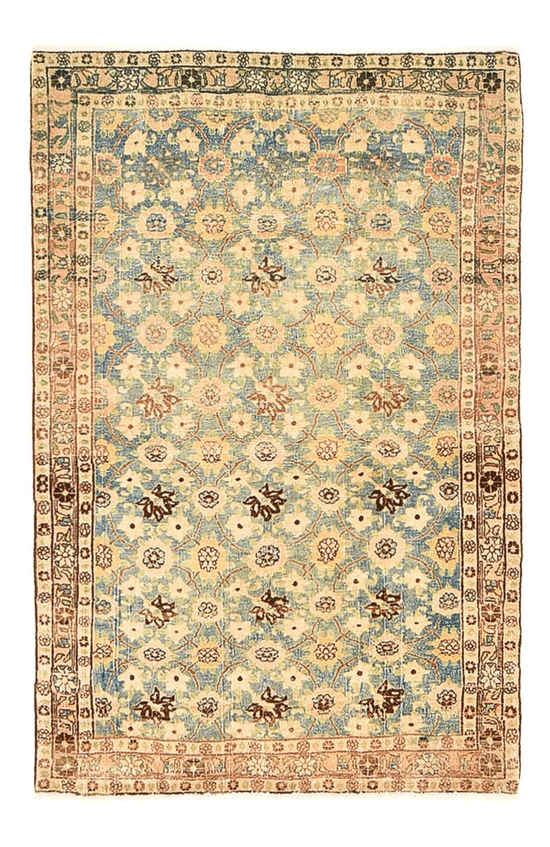 Vintage tæppe - 146 x 95 cm - karamel