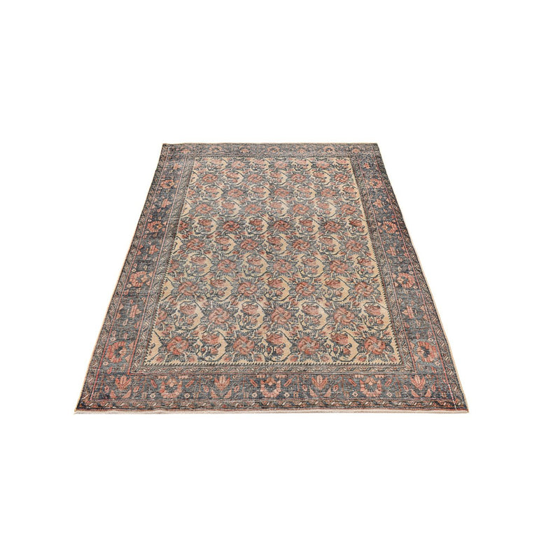 Vintage tæppe - 210 x 148 cm - mørk beige