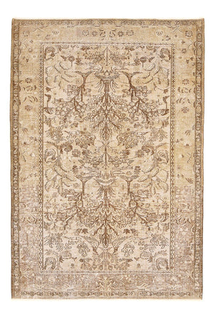 Vintage tæppe - 278 x 190 cm - beige