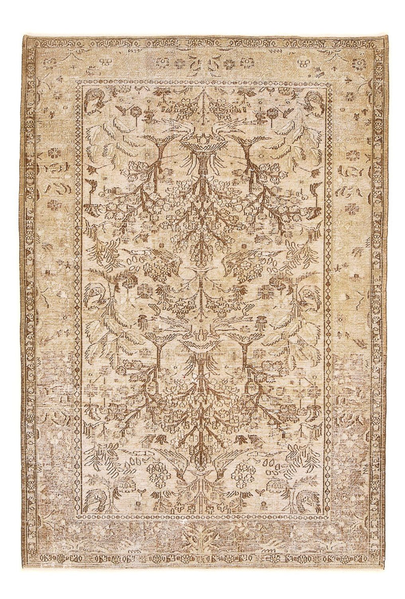 Vintage tæppe - 278 x 190 cm - beige