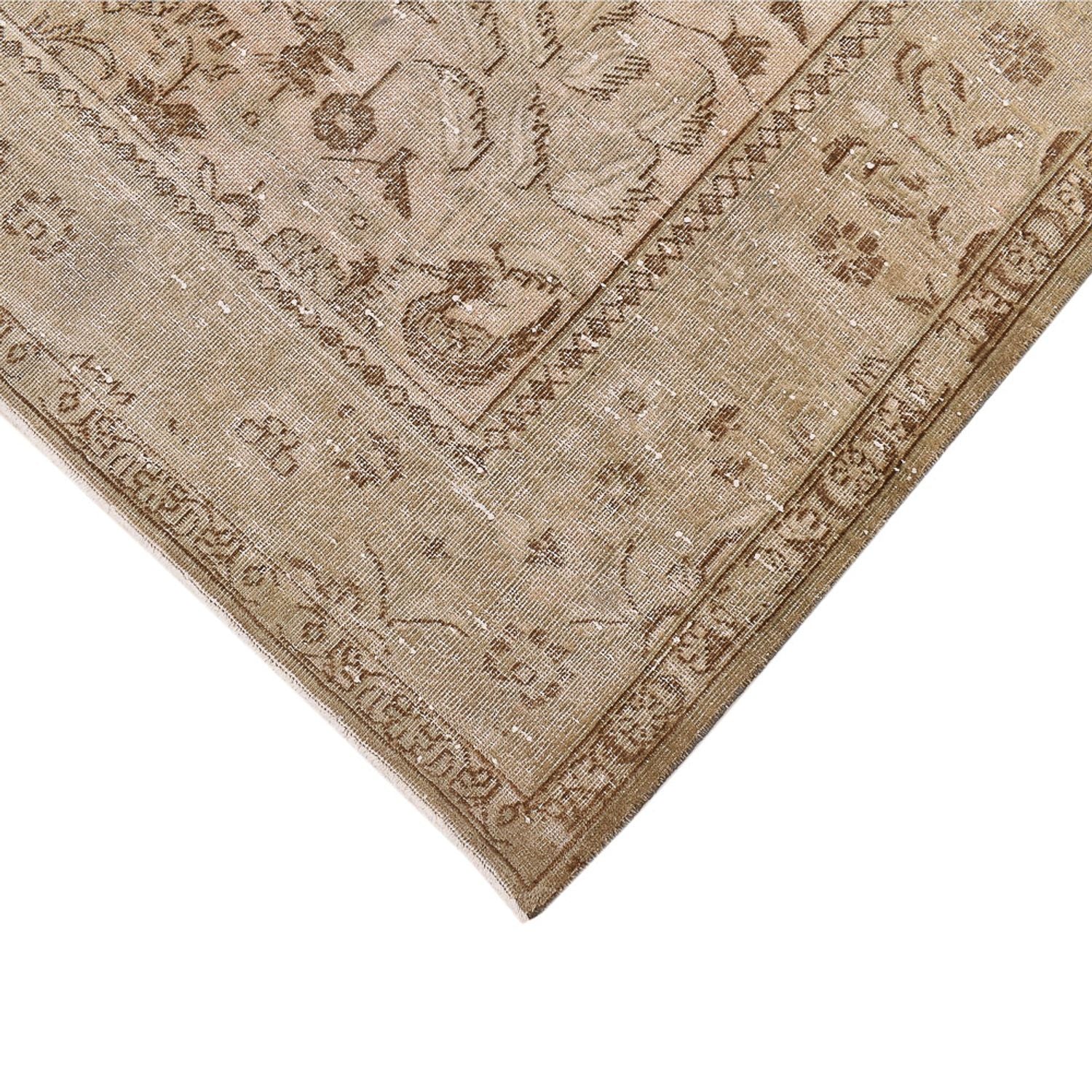 Vintage tæppe - 278 x 190 cm - beige