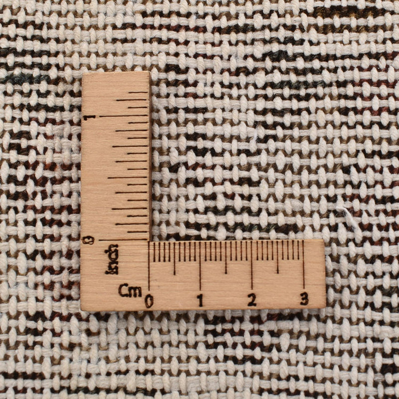 Vintage tæppe - 198 x 150 cm - mørk beige