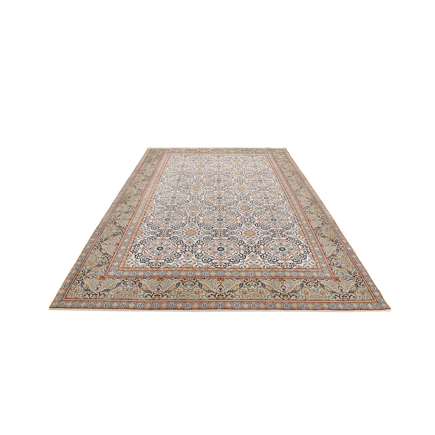 Vintage tæppe - 379 x 260 cm - sand