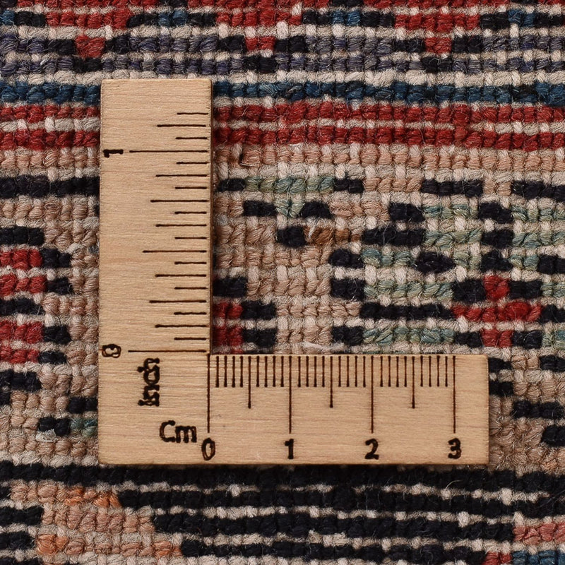 Vintage tæppe - 242 x 157 cm - rød