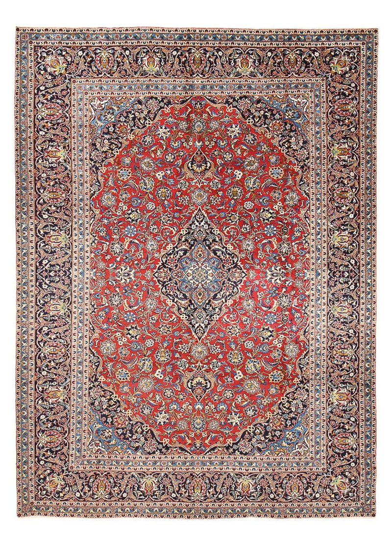 Persisk tæppe - Keshan - 403 x 287 cm - rød