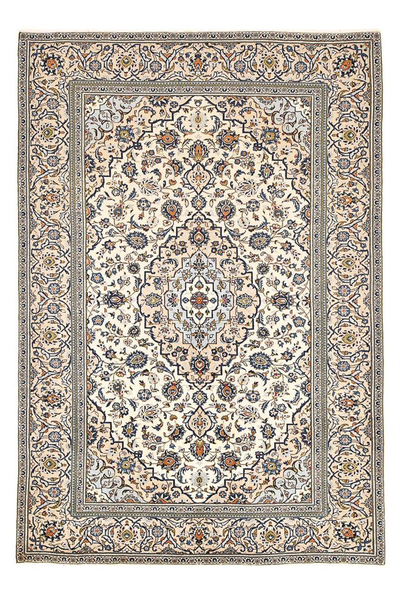 Persisk tæppe - Keshan - 300 x 195 cm - sand