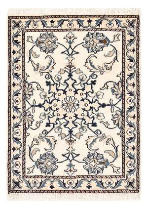 Persisk tæppe - Nain - 89 x 61 cm - creme